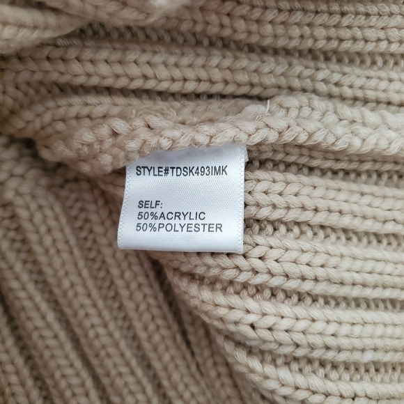 NEW 4si3enna Drea Oat Cable Knit Sweater - Picture 4 of 5